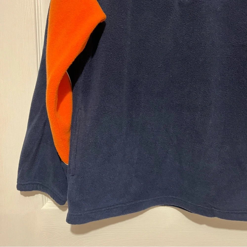💗‎ NFL - Chicago Bears Boys Navy and Orange Fleece Pullover